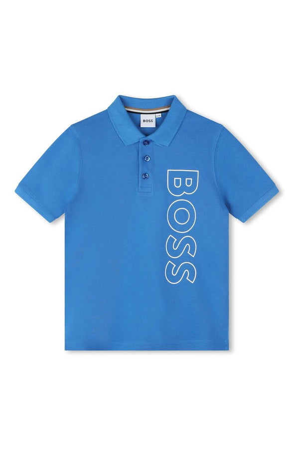 Polo Hugo Boss Azul Kids