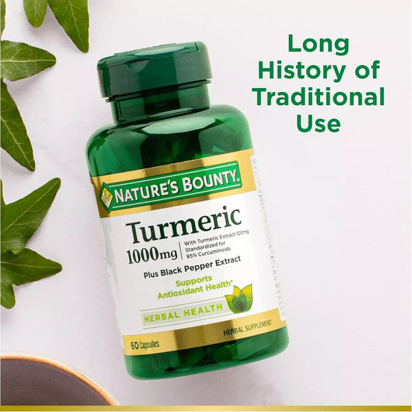 Turmeric 1000Mg Mas extracto de pimienta