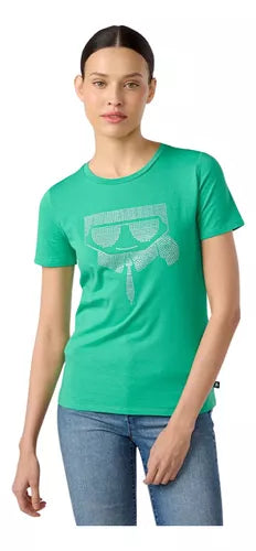 T-Shirt Karl Lagerfeld Verde