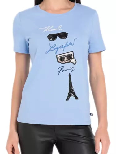 T-Shirt Karl Lagerfeld Azul