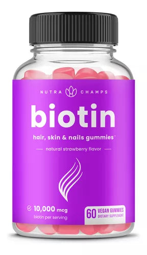 Biotin 10000 Mcg 60 Gomitas