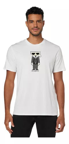 T-Shirt Karl Lagerfeld Blanco