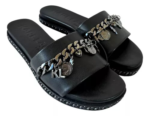 Sandalias Karl Lagerfeld Negro