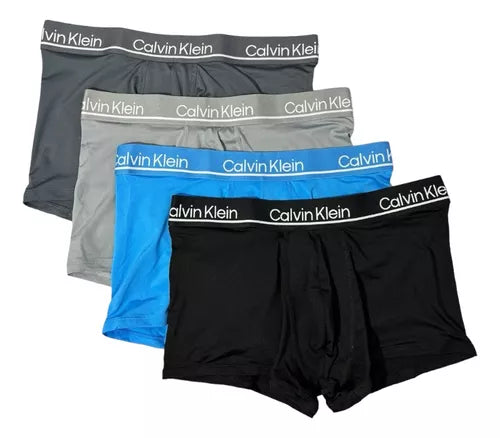 Boxer Calvin Klein Pack x4 Azul