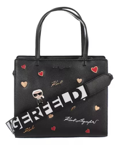 Bolso De Mano Karl Lagerfeld Negro