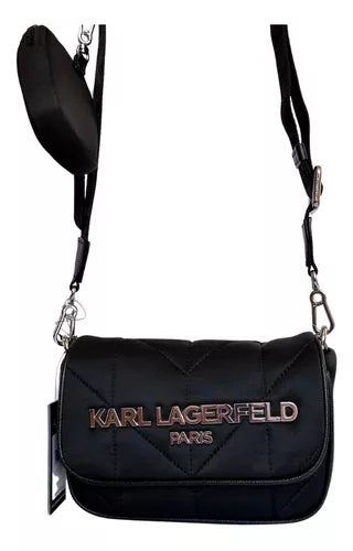 Bolso Manos Libres Karl Lagerfeld Negro