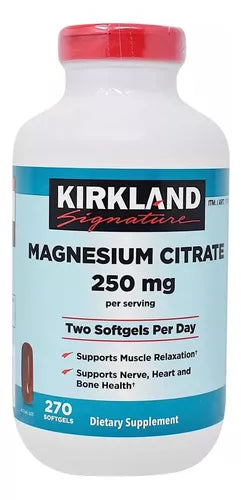 Citrato De Magnesio 270 Softgel