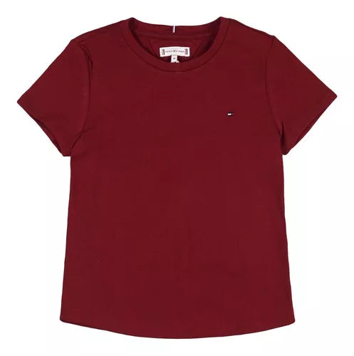 T-shirt Tommy Hilfiger Vino Tinto Kids