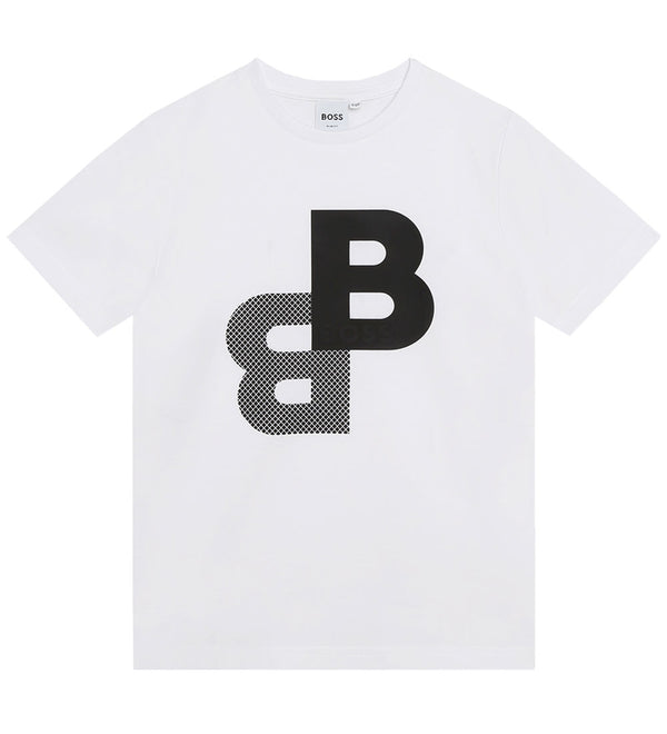 T-shirt Hugo Boss Blanco Kids