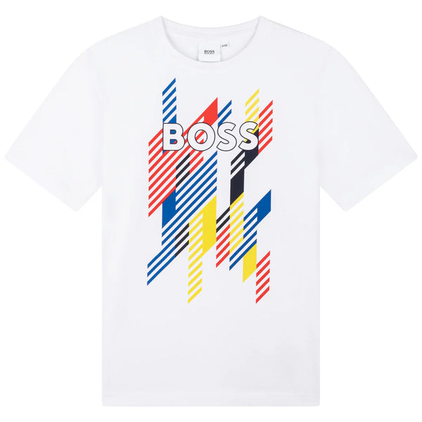 T-shirt Hugo Boss Blanco Kids