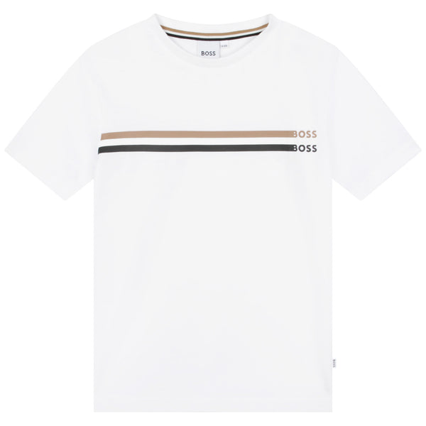 T-shirt Hugo Boss Blanco Kids