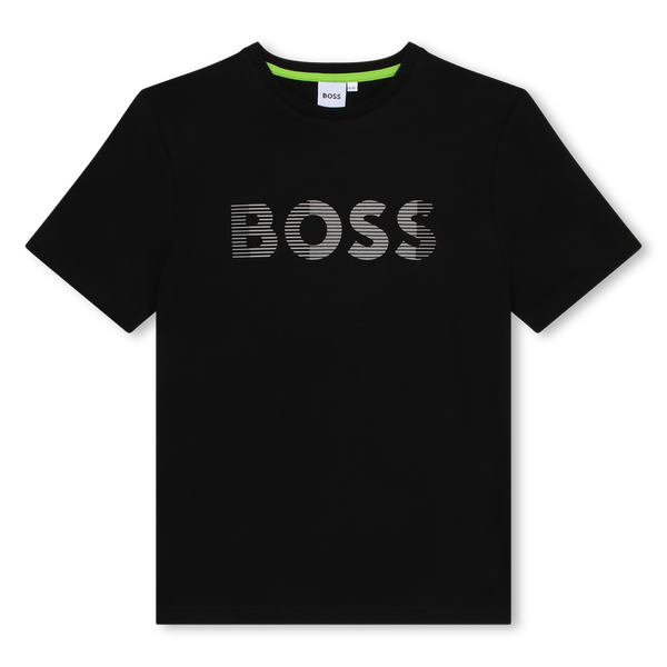 T-shirt Hugo Boss Negro Kids