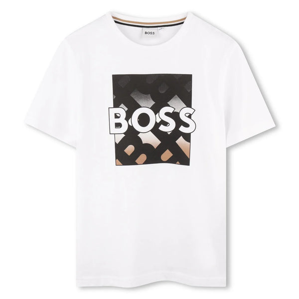 T-shirt Hugo Boss Blanco Kids