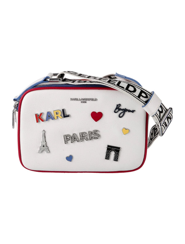 Bolso Manos Libres Karl Lagerfeld Blanco