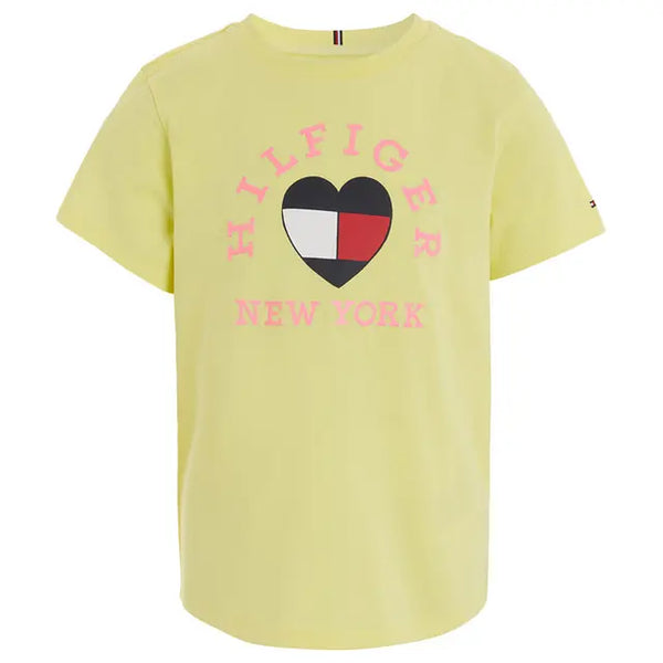 T-shirt Tommy Hilfiger Amarilla Kids