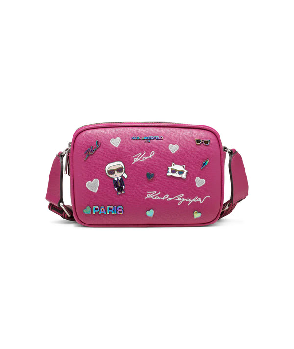 Bolso Manos Libres Karl Lagerfeld Magenta