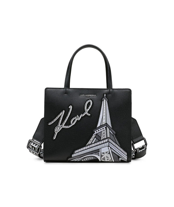 Bolso De Mano Karl Lagerfeld Negro