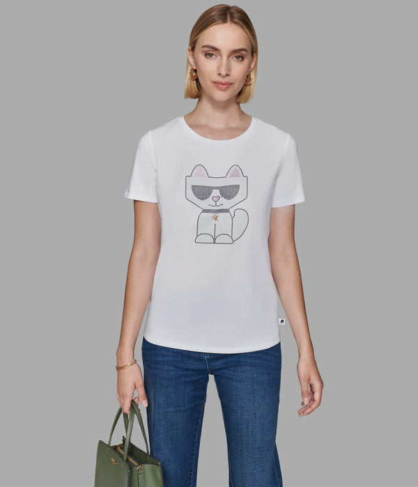 T-Shirt Karl Lagerfeld Blanco