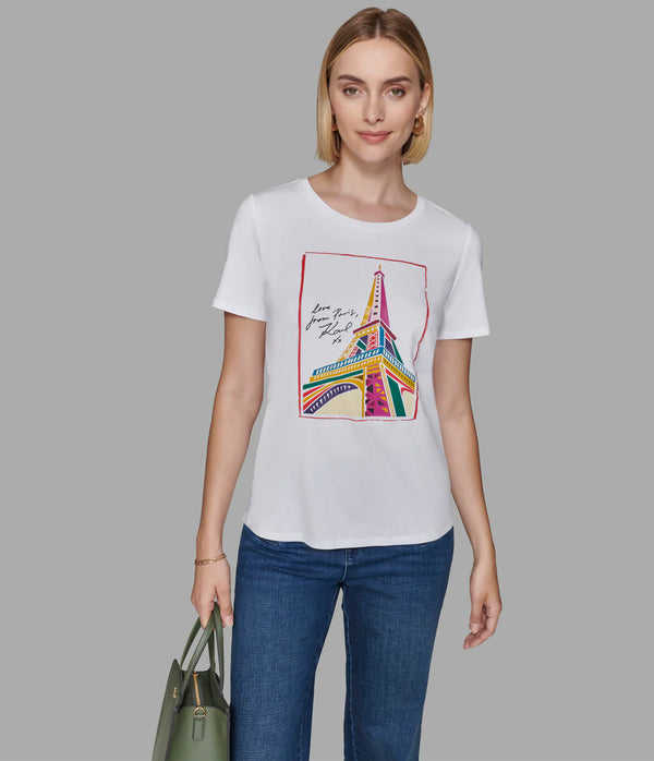 T-Shirt Karl Lagerfeld Blanco