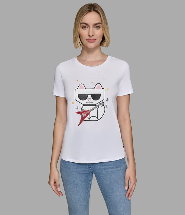 T-Shirt Karl Lagerfeld Blanco