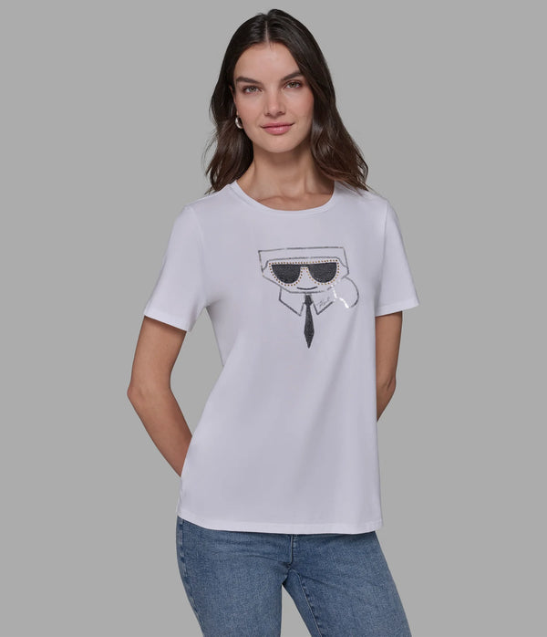 T-Shirt Karl Lagerfeld Blanca