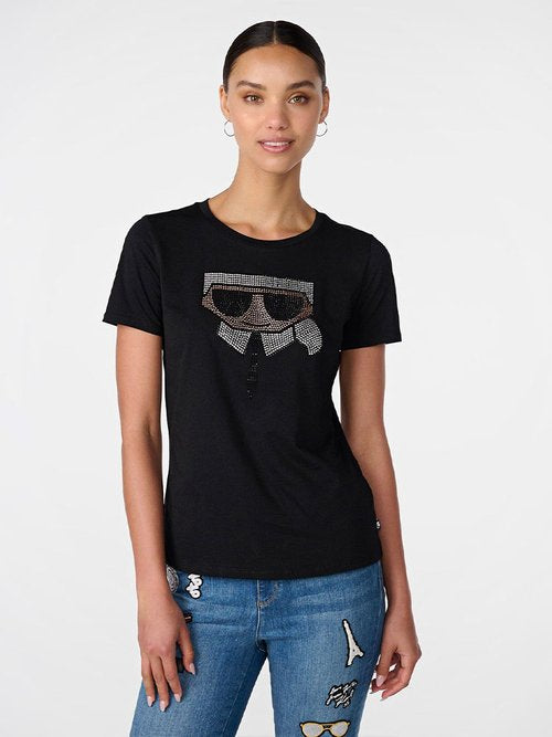 T-Shirt Karl Lagerfeld Negro