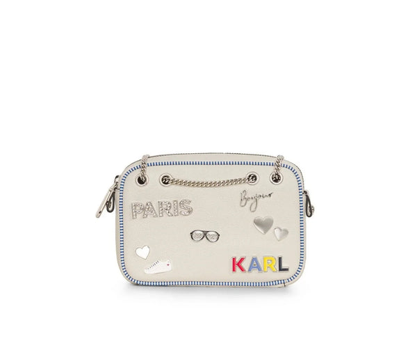 Bolso Manos Libres Karl Lagerfeld Blanco