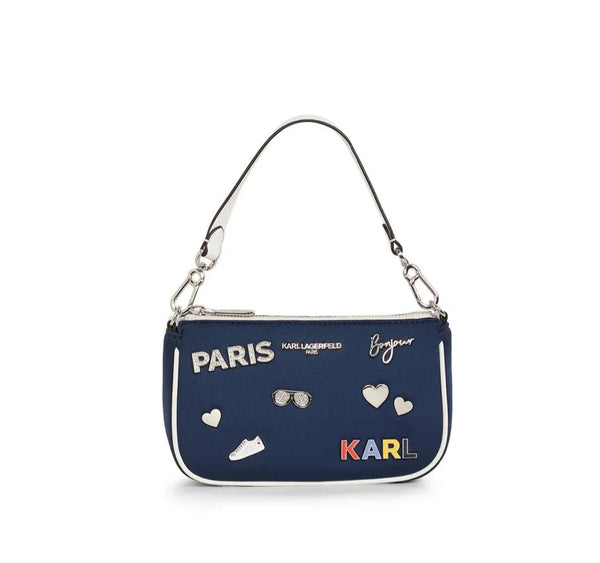 Bolso Manos Libres Karl Lagerfeld Azul