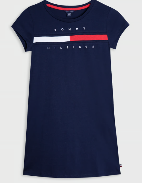 Vestido Tommy Hilfiger Azul Kids