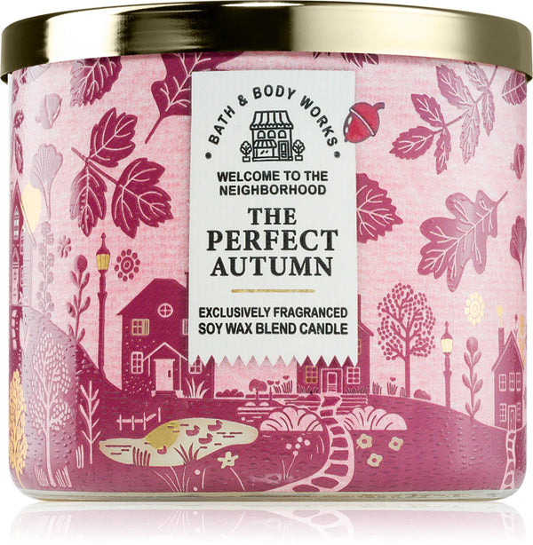 Vela Aromatica Bath&Body Works The Perfect Autumn