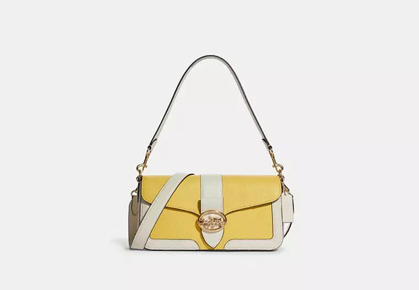 Bolso Manos Libres Coach Amarillo