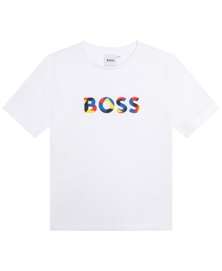 T-shirt Hugo Boss Blanco Kids