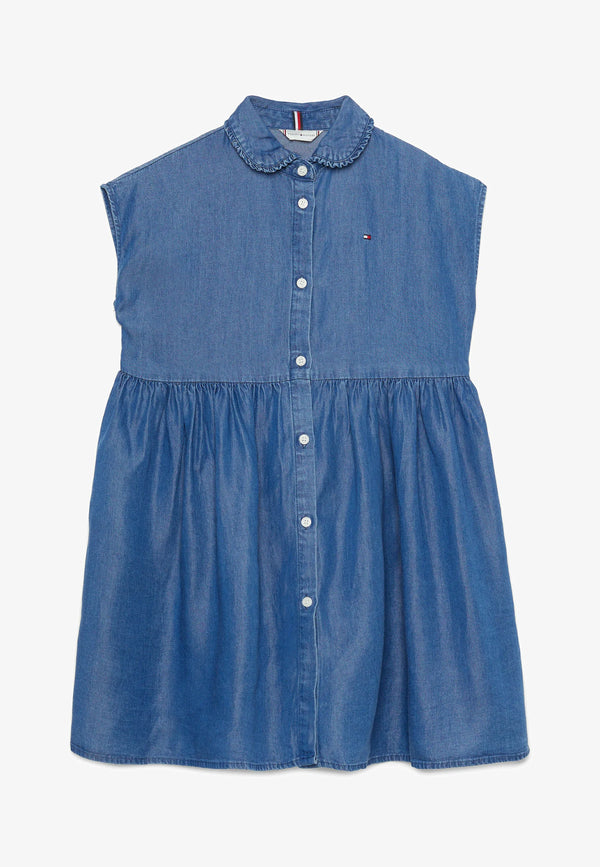 Vestido Tommy Hilfiger Azul Kids