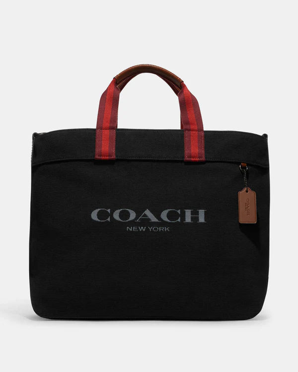 Bolso De Mano Coach Negro