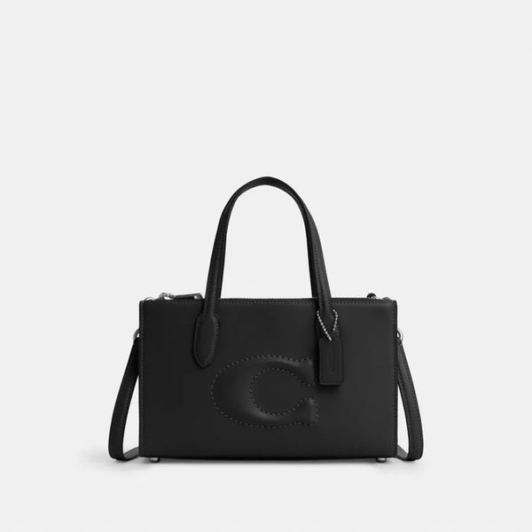 Bolso Manos Libres Coach Negro Mini Iman