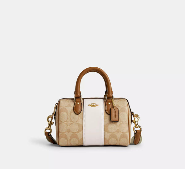 Bolso Manos Libres Coach Mini Beige