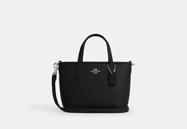 Bolso Manos Libres Coach Negro Mini Tote