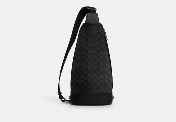 Bolso Manos Libres Coach Negro