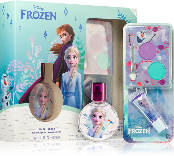 Kit Perfume Frozen Make up Niña