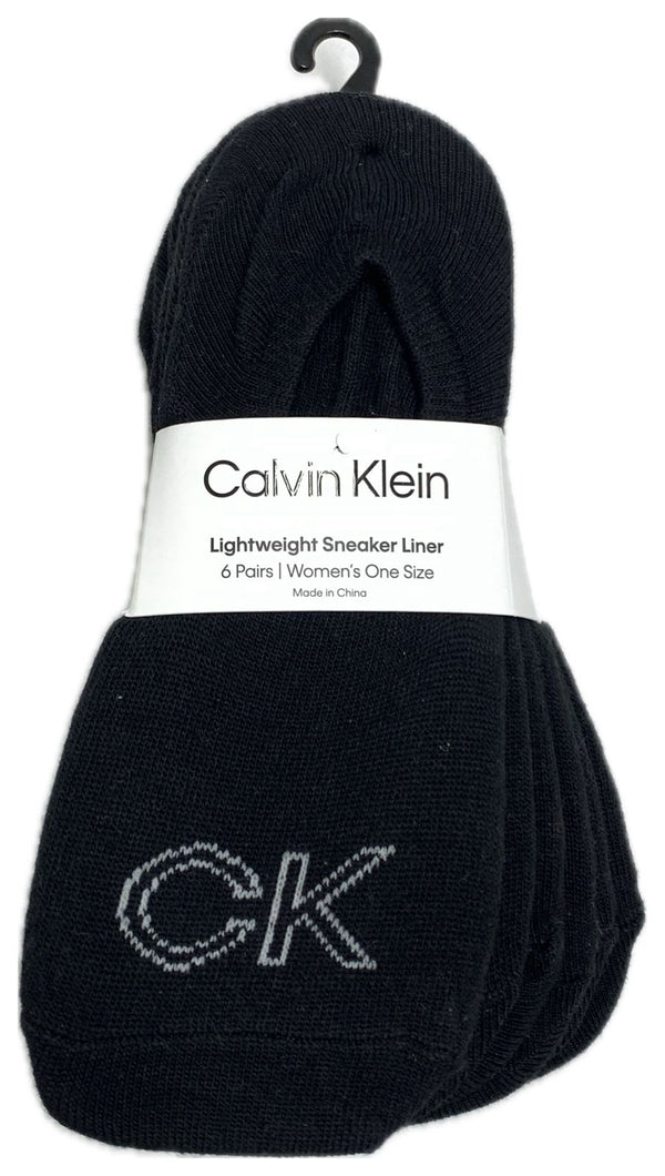 Medias Calvin Klein Pack x6 Negro