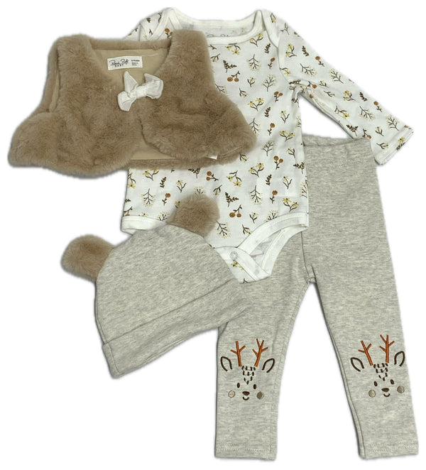 Conjunto Rene Rofe Blanco Kids