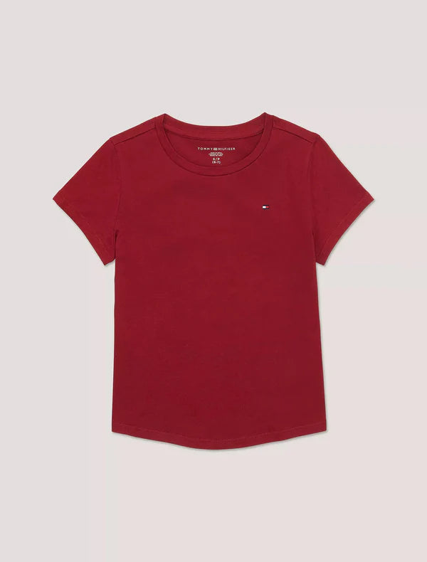 T-shirt Tommy Hilfiger Vino Tinto Kids