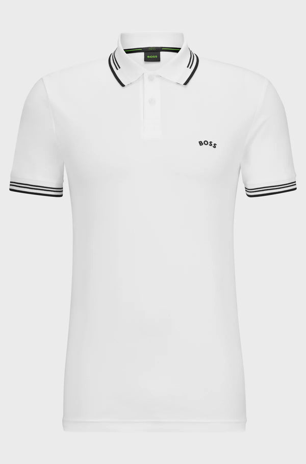 Polo Hugo Boss Blanco