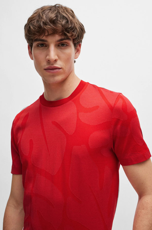 T-shirt Hugo Boss Rojo