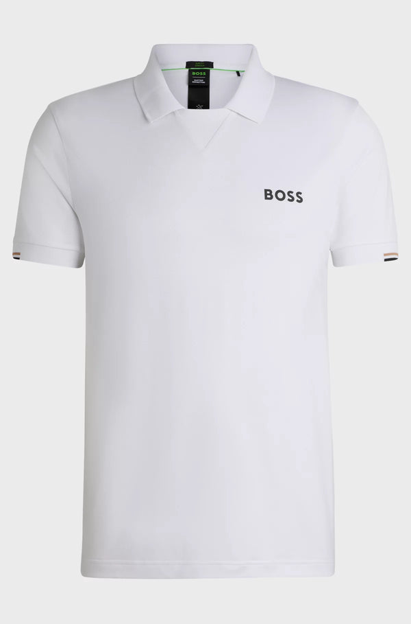 Polo Hugo Boss Blanco