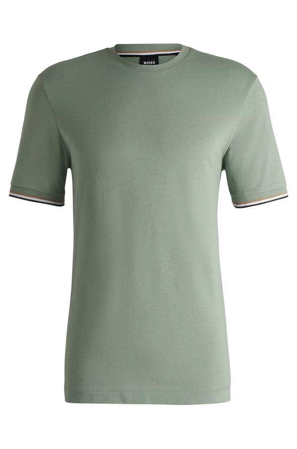 T-shirt Hugo Boss Verde Menta