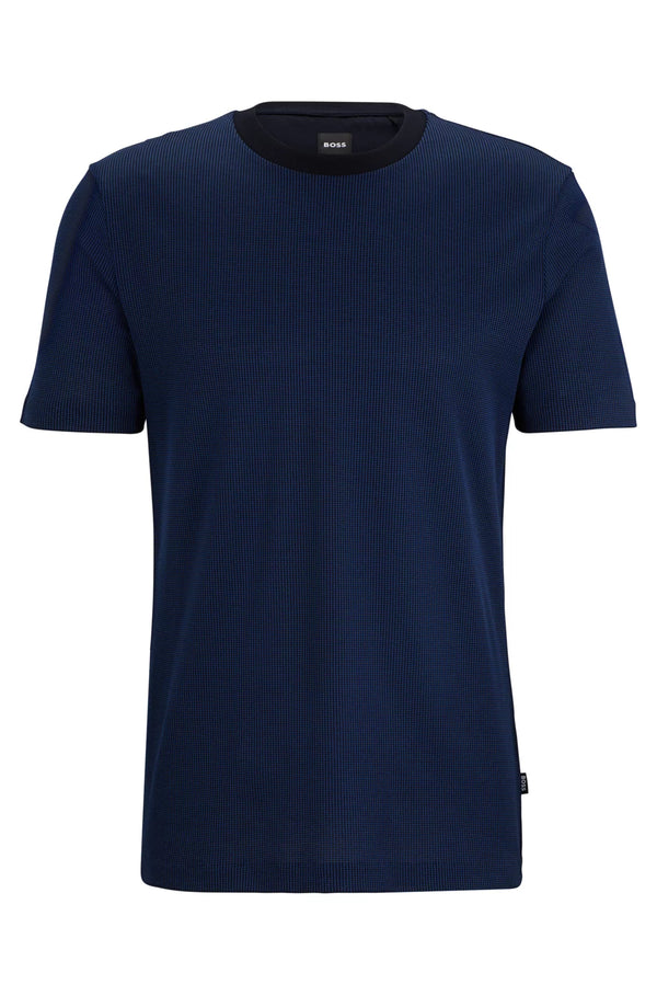 T-shirt Hugo Boss Azul Oscuro