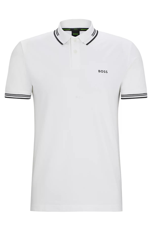 Polo Hugo Boss Blanco