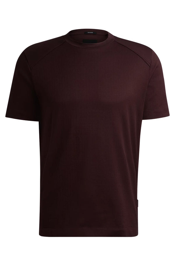 T-shirt Hugo Boss Vino tinto