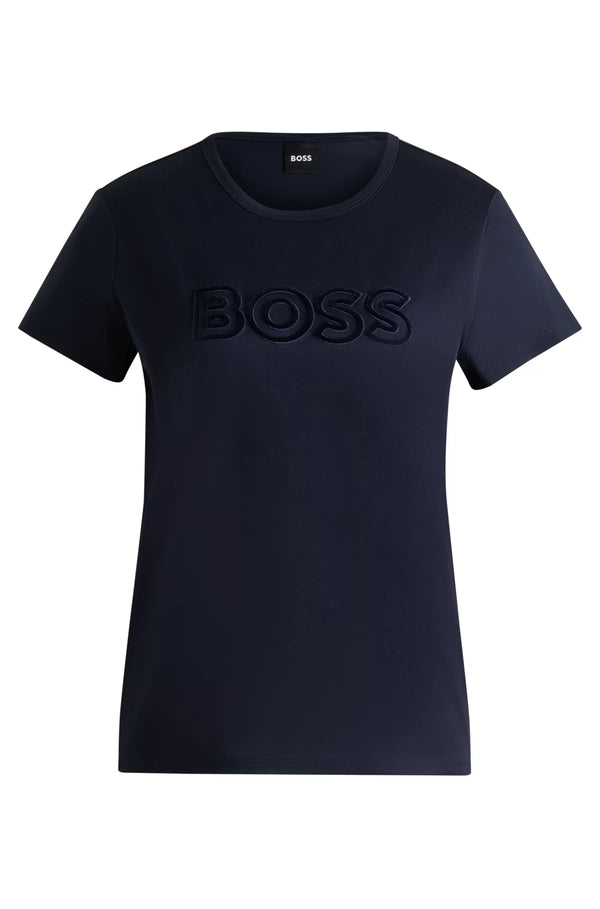 T-shirt Hugo Boss Azul Oscuro